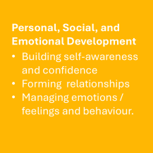 Personal, Social and Emotional Development (PSED)