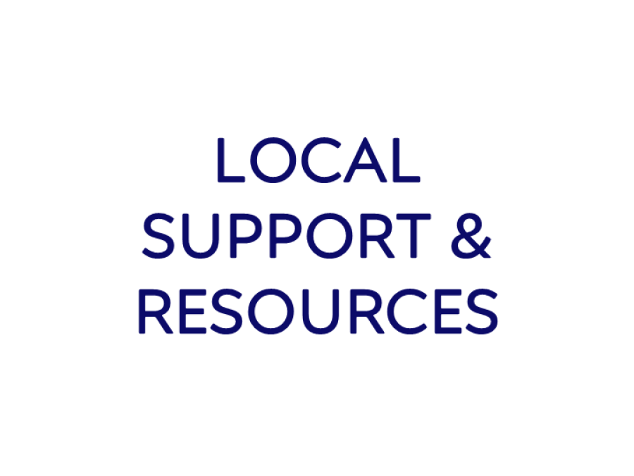 Local support and resources link